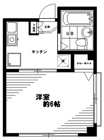 上落合ウエストハイツの物件間取画像